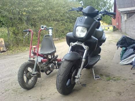 Yamaha BYTTET med dm50 + 5500 - sammen med projekt 3 hjul :P billede 15