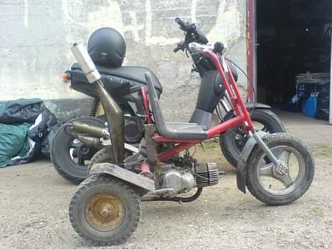 Yamaha BYTTET med dm50 + 5500 - sammen med projekt 3 hjul :P billede 16