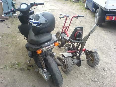 Yamaha BYTTET med dm50 + 5500 - sammen med projekt 3 hjul :P billede 17