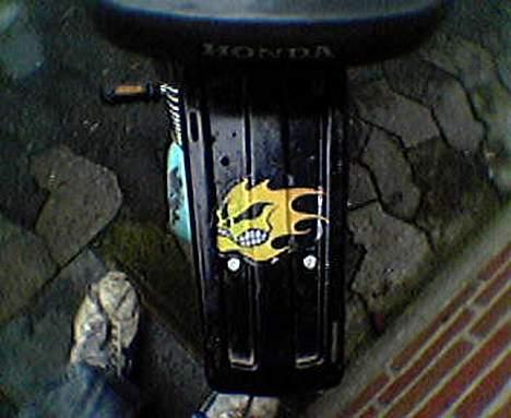 Honda      camino custom  - da jeg købte den billede 17