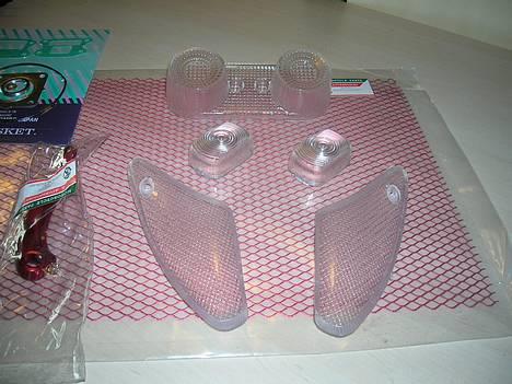 Honda Sfx - Solgt - Klart blinklys- og baglygteglas billede 7