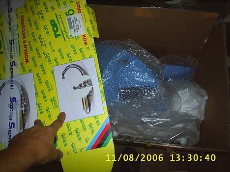 Yamaha Jog as - De nye skjolde der ligger og venter på at blive sat på billede 9