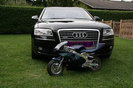 MiniBike Bandit CUSTOM - solgt - 1 stk. Bandit + Audi A8 W12 Limo .. billede 11
