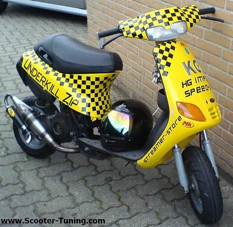 Piaggio Zip Underkill m. NOS - Underkill Zip´en klar til race! billede 18