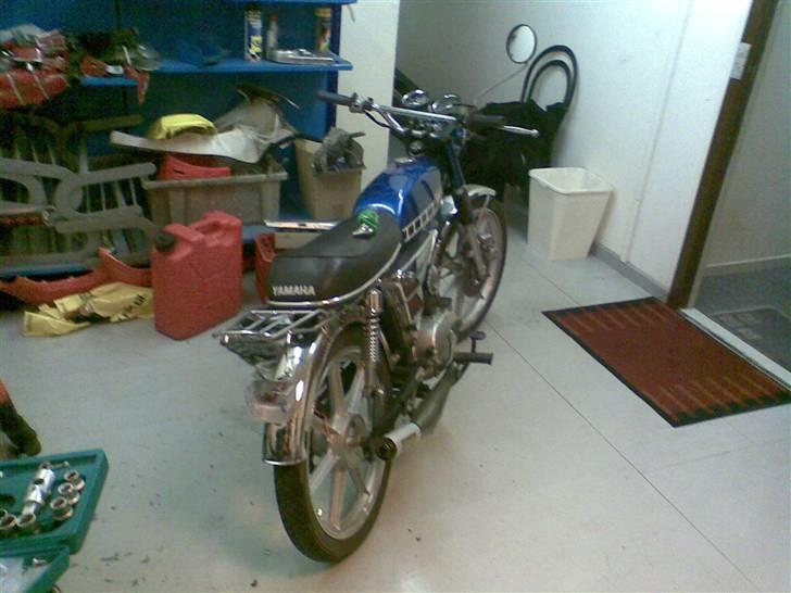 Yamaha 4 gear dx - fra i dag d.17/10-07 lige inde jeg går igang med og sætte min nye original Baggaffel billede 7