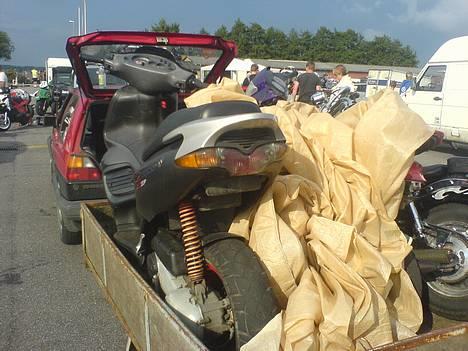 Gilera runner/8,86hk - Den dejlige på trailer;) billede 4