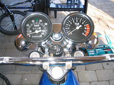 Yamaha fs-1 4 gear - der er også et helt nyt speedometer billede 4