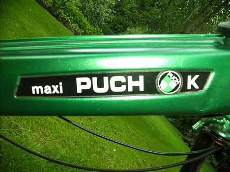 Puch Maxi " Solgt, 1100,- - Ny malet, og ny klistermærke billede 4