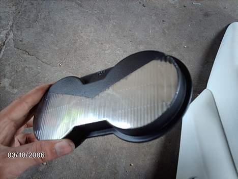 PGO hot 50 byttet til ssm - har også malet glasset i kanterne :)  billede 12