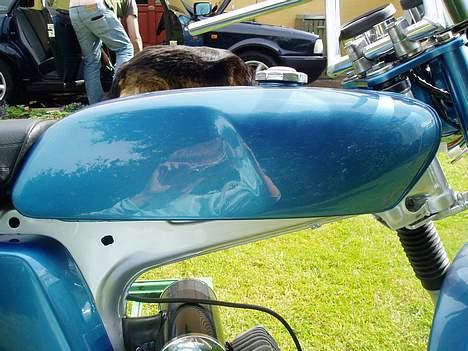 Yamaha Fs1 dx 4 gear  - nylakeret tank.. syns selv at den LAGO blå farve er fed... billede 4