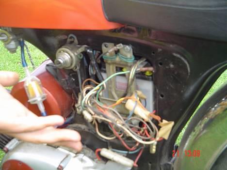 Suzuki K50  - originalt ledningsnet billede 5