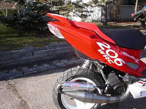 Peugeot speedfight 206 wrc - bagdelen. billede 8