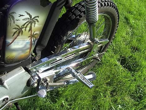 Yamaha 4 gear DX *SOLGT* - SIDI crome baggaffel og Crome kædeskærm.  billede 4