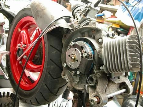 Gilera Ice *solgt* - Blokken på arbejdsbordet: Justering og tilpasning af innerrotor billede 13