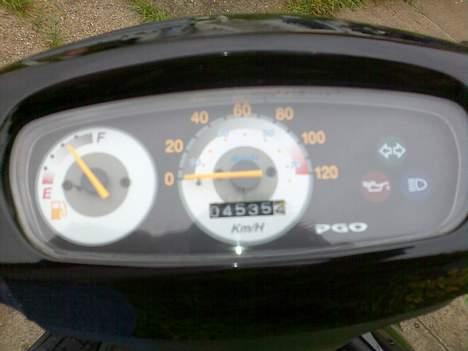 PGO Hot 50 BYTTET!! - Speedometer, benzinmåler og kilometermåler. billede 7
