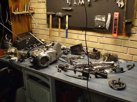 Suzuki Dm50 Projekt . SOLGT . - Alle delene fra kværnen . billede 5