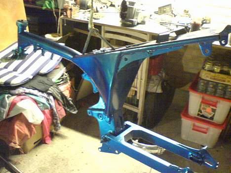 Suzuki Dm50 Projekt . SOLGT . - Stel efter lakering og flere lag klarlak . billede 7