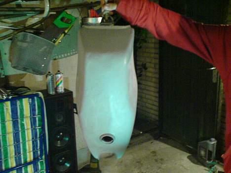 Suzuki Dm50 Projekt . SOLGT . - Tank efter lidt spartel og grunder . billede 8