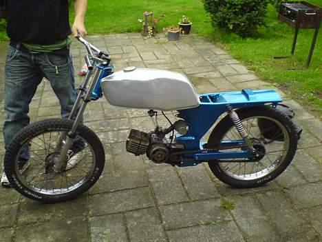 Suzuki Dm50 Projekt . SOLGT . - Færdig . Næsten samlet . billede 9