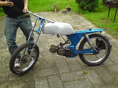 Suzuki Dm50 Projekt . SOLGT . - Færdig . Næsten samlet . billede 10