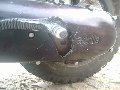 Aprilia Evo rally solgt 6000,- - ny ud skæring er ikke helt ferdi med den ( for ned køling ) billede 17