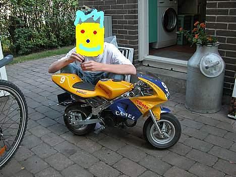 MiniBike Bandit CUSTOM - solgt - Før den blev bygget om... rimelig fesen, dér.. :b billede 18