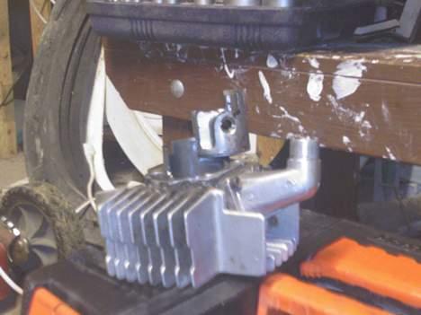 Puch k Projekt iværksat ! - mit cylinder kit lidt kvæstet.. der røg lige en krumtaps leje billede 9