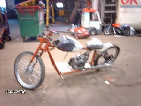 Puch  harley homemade solgt billede 2