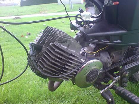 Puch Monza 3-gear "solgt" - Motoren, nu med 47 mm tun billede 3
