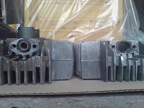 Puch Monza 3-gear "solgt" - Venstre - med plump - Højre - den tunede uden plump 16 x 26 mm billede 4