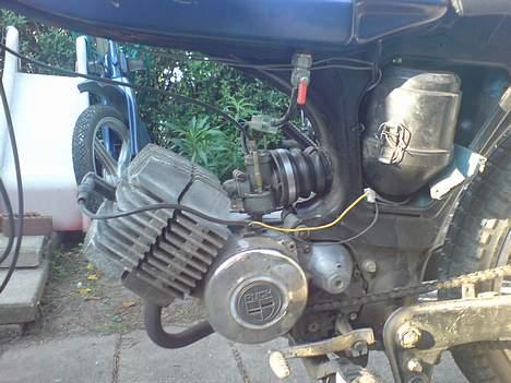 Puch Monza 3-gear "solgt" - Motor da jeg købte den billede 6