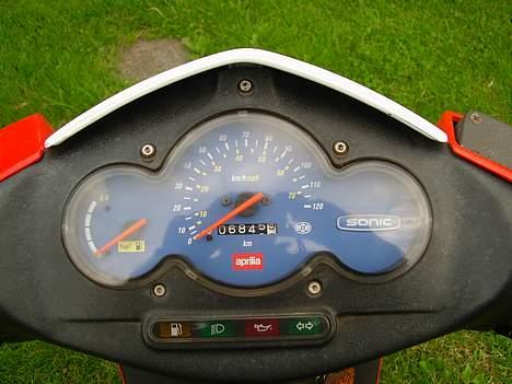 Aprilia sonic gp Byttet til ssm - spidometer billede 8