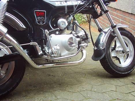 Honda Dax Solgt www.lightgadgets.dk - ny malet koblings skjold billede 3