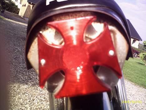 Puch monza 3g - baglygte:P ret fedt sys jeg selv:P billede 5