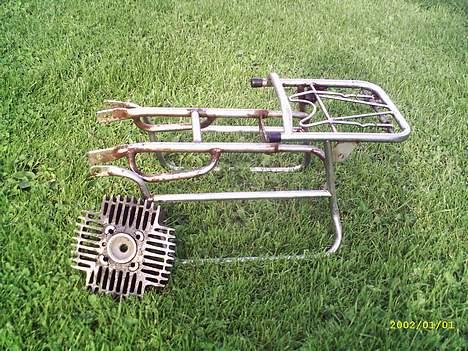 Puch monza 3g - bagagebære. og cylnder skjold:P Estra udstyr billede 7