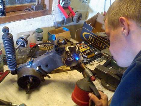 Aprilia Sonic GP - Solgt - Så blir der lige skiftet krumtap. billede 11