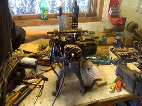 Aprilia Sonic GP - Solgt - samlet igen, nyt cylinder kit+nåleleje, efter uheldet (athena 47,6) billede 12