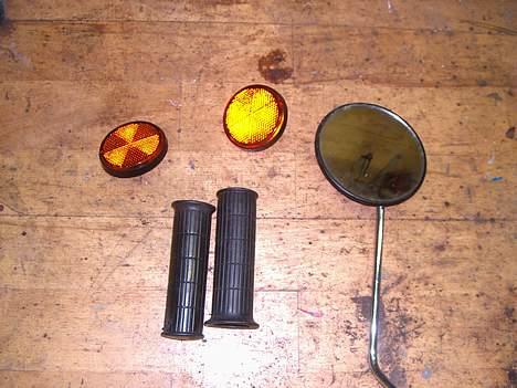 Honda Dax *RØD* UPDATE D. 03/12 - Nye reflekser, spejl og håndtag. billede 4