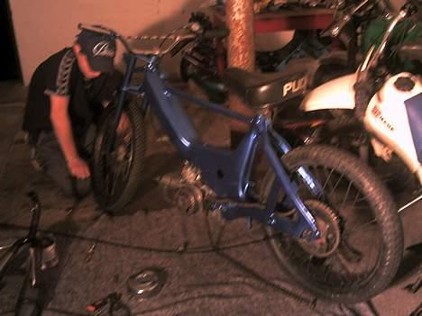 Puch maxi, byttet til lc sonic - ham der hjalp med at samle den ;) stor tak billede 17