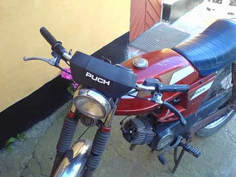 Puch Monza 2 gear (solgt) - for fra: lys virker både for og bag billede 3