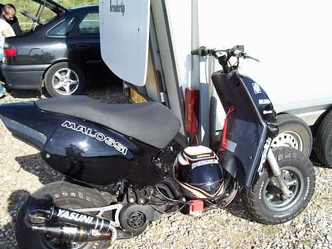 Aprilia Rally AC - Solgt - Skærbæk D 24. sep. - Inden Søren G smed den i svinget! :P billede 6