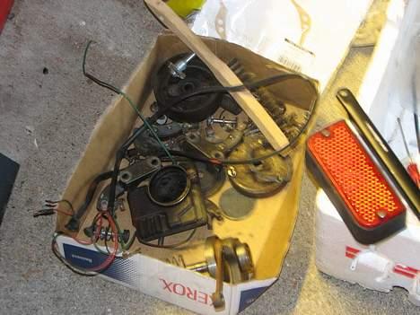 Vespa ciao   - ting der ikk er sat på, på det første pic billede 17