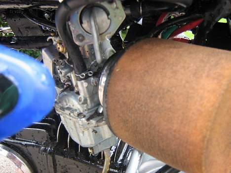 MiniBike Fym 125ccm TILSALG. - Det er så æ filter bog æ kabufit. billede 7