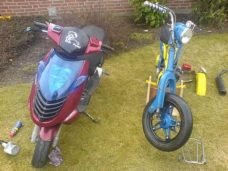 Suzuki FZ50"Brøndby look"[SOLGT] billede 7