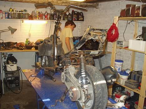 Aprilia Sonic PROJEKT - der er ikke meget tilbage 8D billede 2