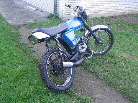 Puch monza brændt ned - bagfra billede 2