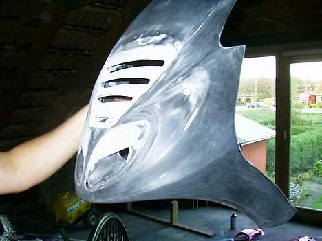 Piaggio NRG MC3 (BYTTET) - Øjnskygge igen, se også indtaget er spartlet ud... billede 12