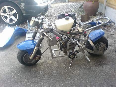 MiniBike pocketbike - Smidt ud! billede 8
