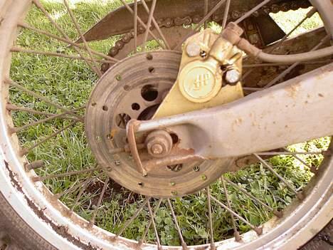 Derbi Senda r - mit baghjul... noget tis min skive bag på er ved at ruste :S billede 5