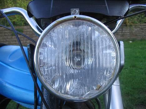 Puch monza brændt ned - stor lygte billede 5